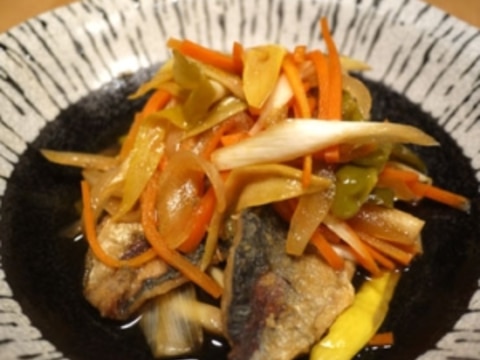 野菜たっぷり♪作り置きおかず!アジの南蛮漬け